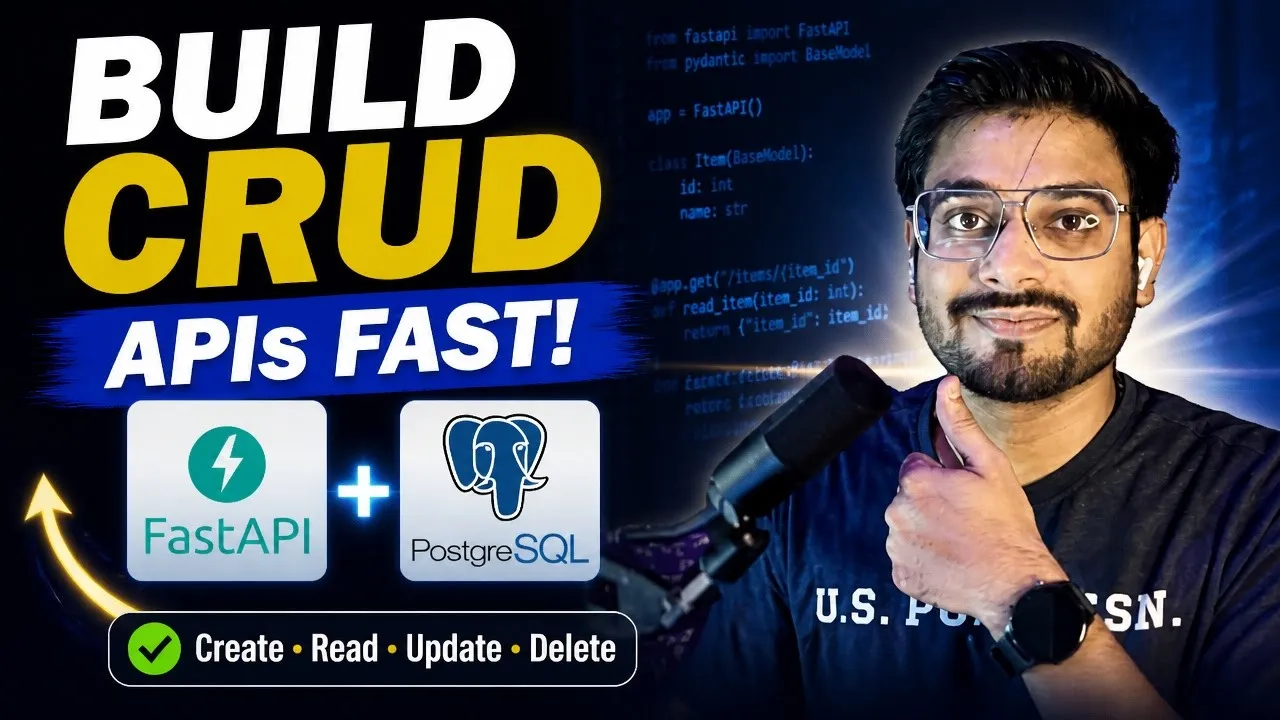 Build a CRUD API with FastAPI and PostgreSQL: A Complete Tutorial