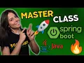 SPRING BOOT MASTER CLASS Introductory