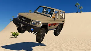 محاكي الحوادث BeamNG.drive | القفز بسرعة عالية 🚗✈️ (101#)