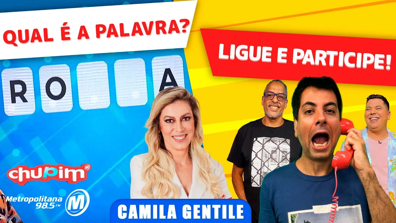 CAMILA GENTILE - PALAVRA MISTERIOSA!!! - 21/07/2023
