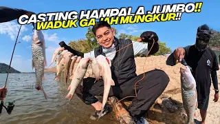 CASTING HAMPALA JUMBO DI WADUK WONOGIRI STRIKE BRUTAL, IKAN GEDE BANGET!!