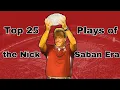 The Top 25 Plays of the Nick Saban Era at Alabama