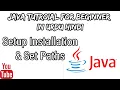 JAVA Installation And Set Paths in 2020