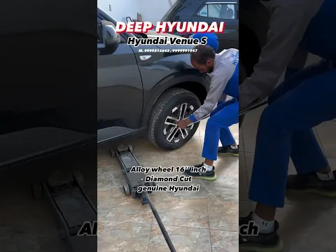 Download MP3 Venue 2024 S variant Installed 16” inch Alloy wheel Genuine Hyundai #alloywheels #alloyshorts