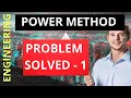 POWER METHOD ENGINEERING MATHEMATICS-3 TO FIND EIGEN VALUE AND EIGEN VECTOR MATHSPEDIA