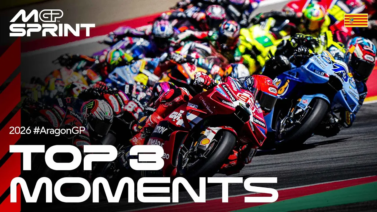 Top 3 Tissot Sprint moments 🐜 | 2026 Aragon GP