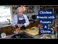Easy Sauteed Chicken Breasts with Tomato Chives
