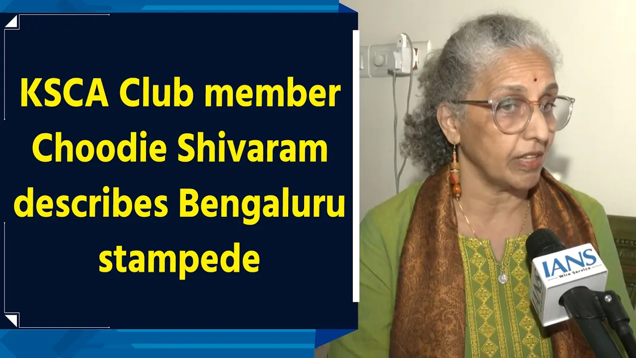 KSCA Club member Choodie Shivaram describes Bengaluru stampede