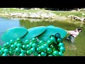 Download Lagu 😱🎁open the giant green clam, inside there are countless charming green pearls, extremely beautiful