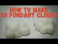 3D Clouds Fondant