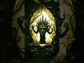 Transforming spaces with elegance stunning gold and green statue