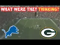The DUMBEST Halftime Show in NFL History Lions Packers 1990