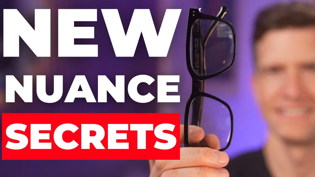 Nuance Audio Hearing Aid Glasses Tips & Tricks // Setup Guide - Get the MOST out of them