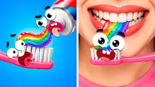 TOOTHPASTE COMES TO LIFE 😨🪥 And Declares War on Teeth! Doodle Madness! 😂