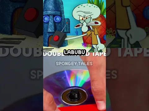 Spongebob LABUBU!🧽🧸🎀