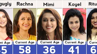 all bengali actress name and age 2025