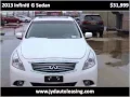 2013 Infiniti G Sedan Used Cars Queens NY
