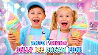 🍦 The ABSOLUTE BEST Pretend Play for Kids Ice Cream Lovers | Diana & Anto Ice Cream Shop 🍭