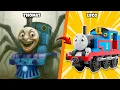 Lagu LEGO Thomas: I Built a Cursed Monster Train | Space Bricks