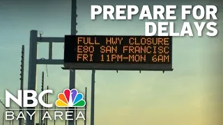 Residents prepare for I-80 closure in San Francisco