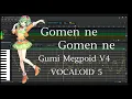 【VOCALOID 5】Gomen ne Gomen ne / I'm Sorry, I'm Sorry - Gumi Megpoid V4 (Requested cover)