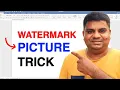 How To Add Watermark on Picture in MS Word
