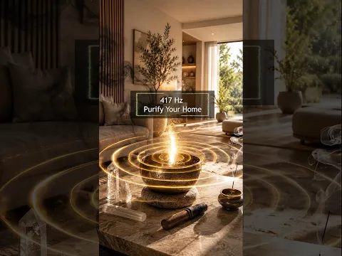 417 Hz Energy Cleansing | Purify Your Home | Tibetan Singing Bowls
