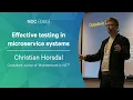 Effective testing in microservice systems - Christian Horsdal