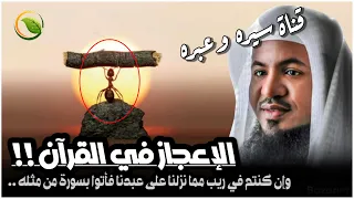 محمد الشنقيطي الاعجاز العلمي في القران وإن كنتم في ريب مما نزلنا على عبدنا فأتوا بسورة من مثله 