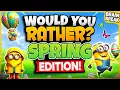 Spring Would You Rather Workout Spring Brain Break Spring Games For Kids GoNoodle