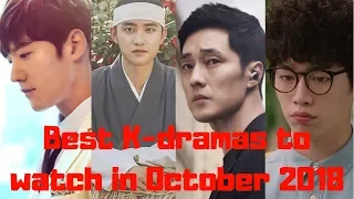 korean dramas you need to watch in october 2018