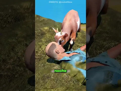 SU CABRA LE SALVÓ LA VIDA ‼️