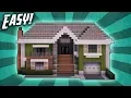 Minecraft How To Build A Suburban House Tutorial