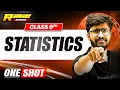 STATISTICS in 1 Shot FULL CHAPTER Class 9th Math
