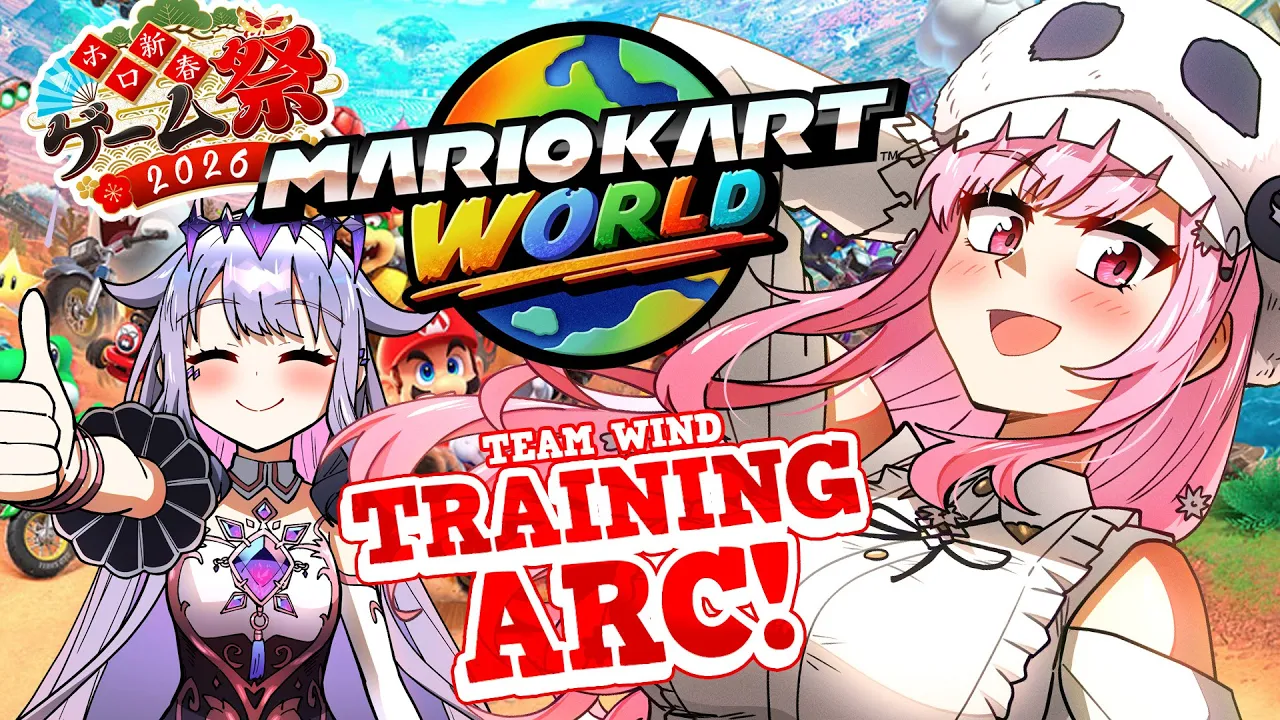 【Mario Kart World】TRAINING ARC!! KAZE NO YOU NI!!! #calliolive
