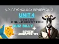 AP Psychology Quiz Challenge Unit 4 Multiple Choice Questions Test Prep Series Part 4 of 9