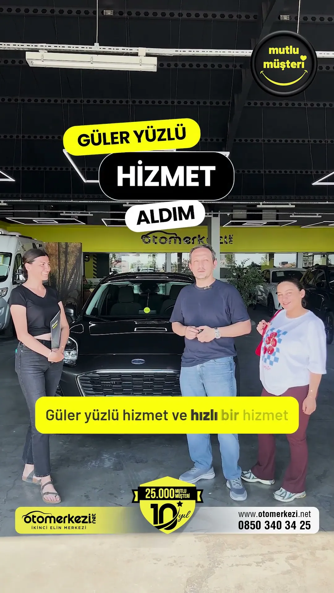 Otomerkezi ile Mutlu Müşteriler