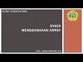 Struktur Data - Stack dengan Array