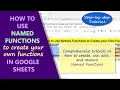 google sheets named functions create edit remove spreadsheet tutorial