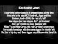 Download Lagu Kendrick Lamar - Control (Lyrics HD) (Kendrick Verse ONLY)