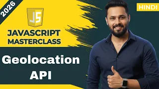 Javascript tutorial in Hindi Geolocation API Get Current Location Latitude Longitude