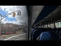 On Board Ride New Jersey Transit 2020 MCI D4500CT on the 190 to Passaic Terminal
