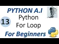 Machine Learning Tutorial Python 13 Python For Loop