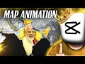 How To Make Map Animation In CapCut Mobile