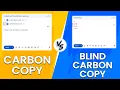 Carbon Copy vs Blind Carbon Copy - Which One To Use What Do They Mean In Emails