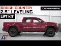 2007-2018 Sierra Rough Country 2 5 Leveling Lift Kit Review Install