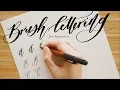 How to Calligraphy Brush Lettering Guide for Beginners Free Calligraphy Practice Sheets