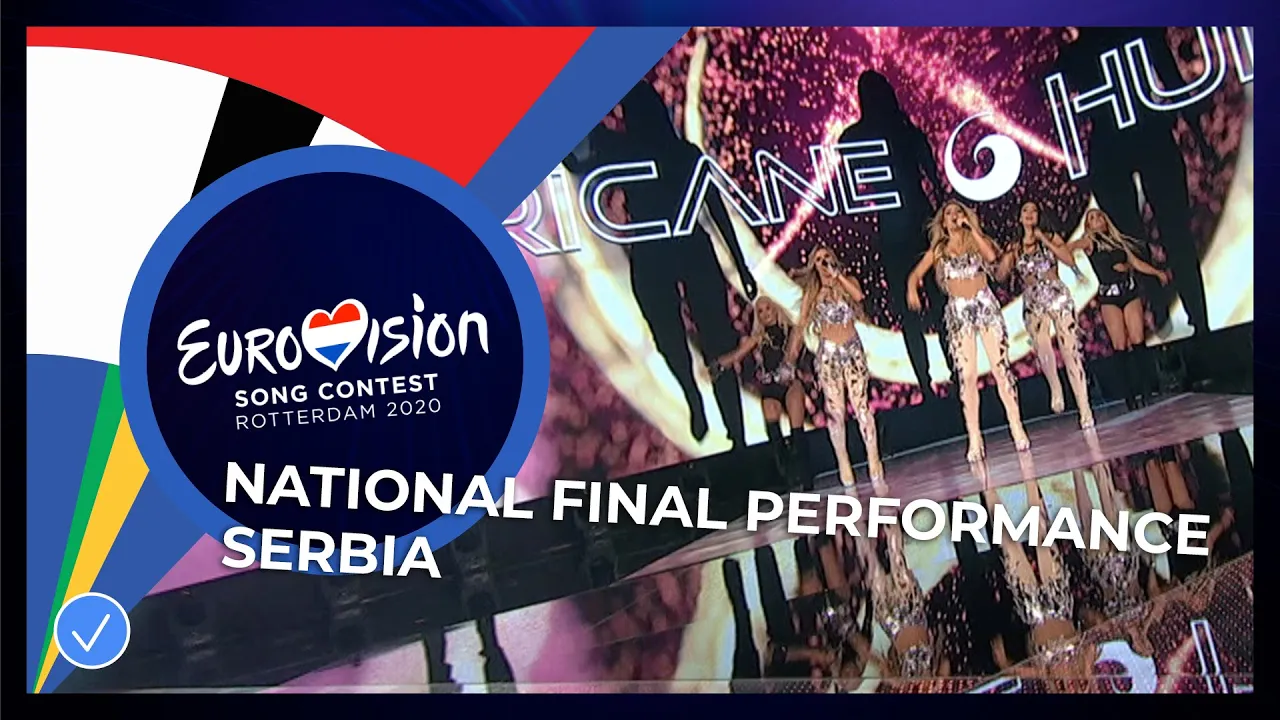 Hurricane - Hasta La Vista - Serbia 🇷🇸 - National Final Performance - Eurovision 2020