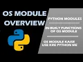 OS Module Python Detailed In-built Functions In OS Module Explained In Hindi
