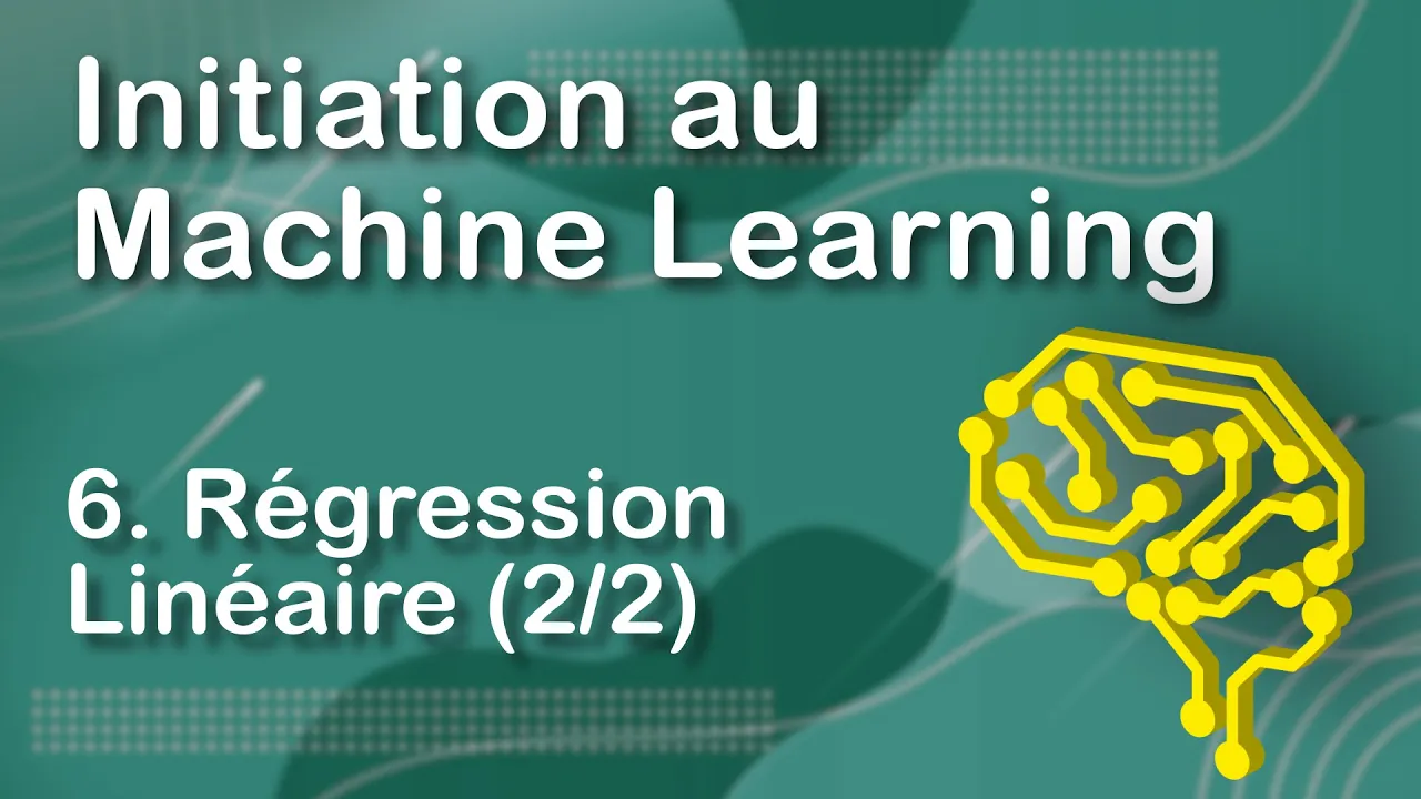 RÉGRESSION LINÉAIRE (partie 2/2) - ML#6